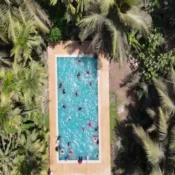 Kelwe beach resort with swimming pool